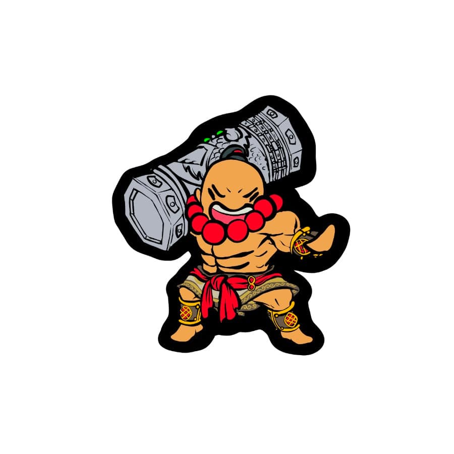 Wan-Fu 7 Sticker