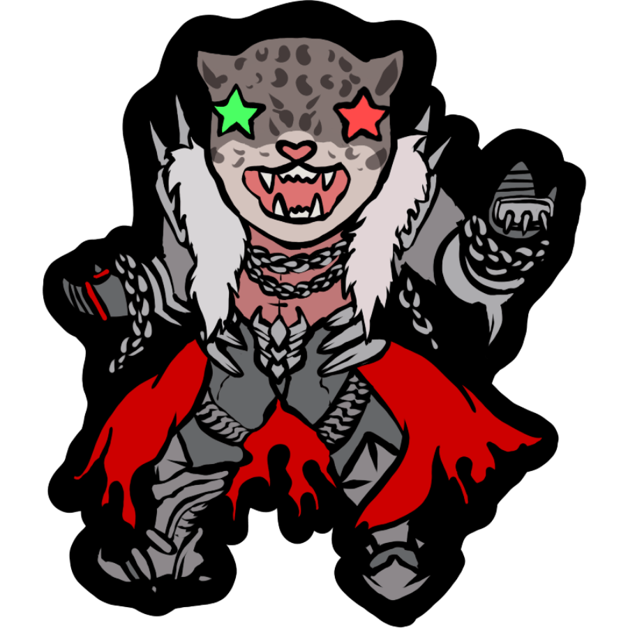 Armor King 7 Sticker