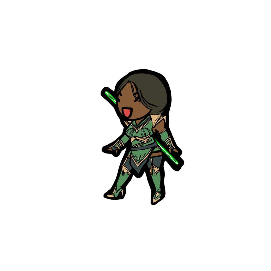 Jade Sticker