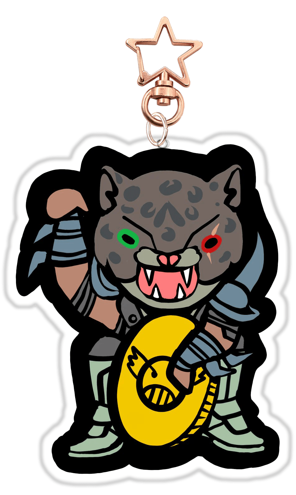 Armor King 5 Keychain