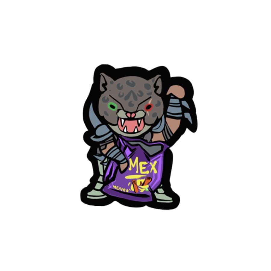 Viva Mexico Armor King 5 Sticker