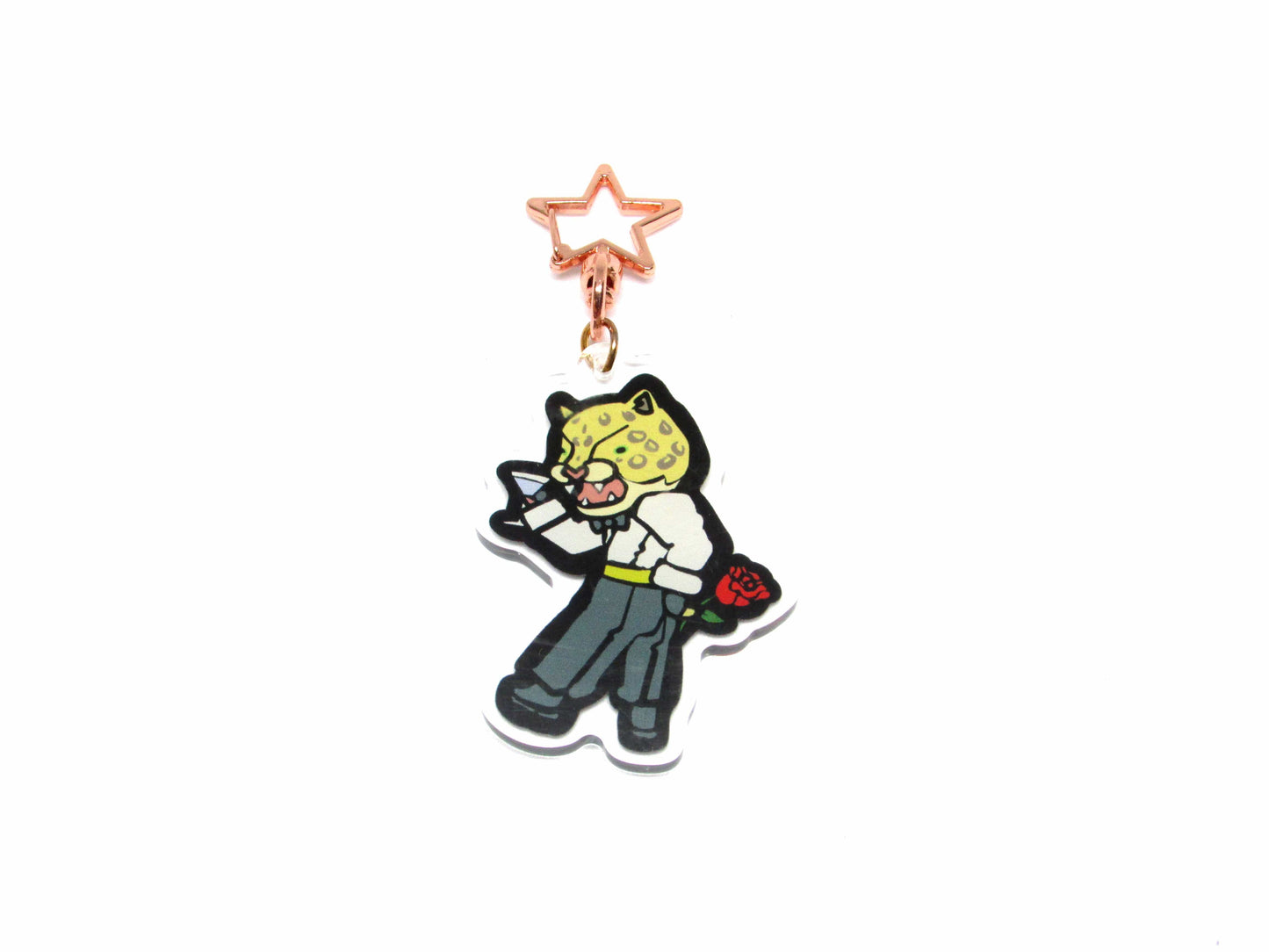 King AOF x T Keychain