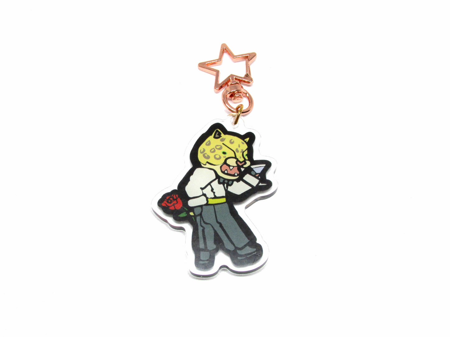 King AOF x T Keychain