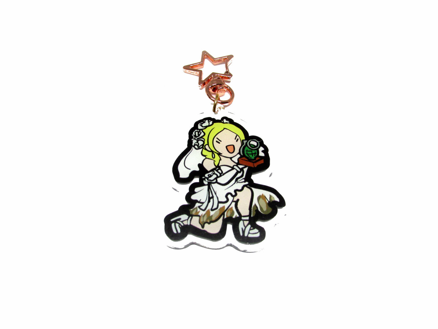 Nina 7 Keychain