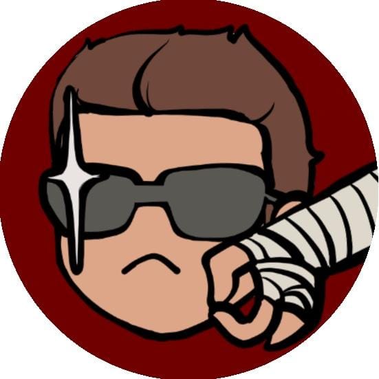 Johnny Cage Sticker