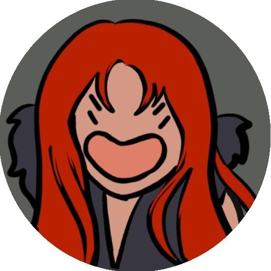 Carmine Sticker