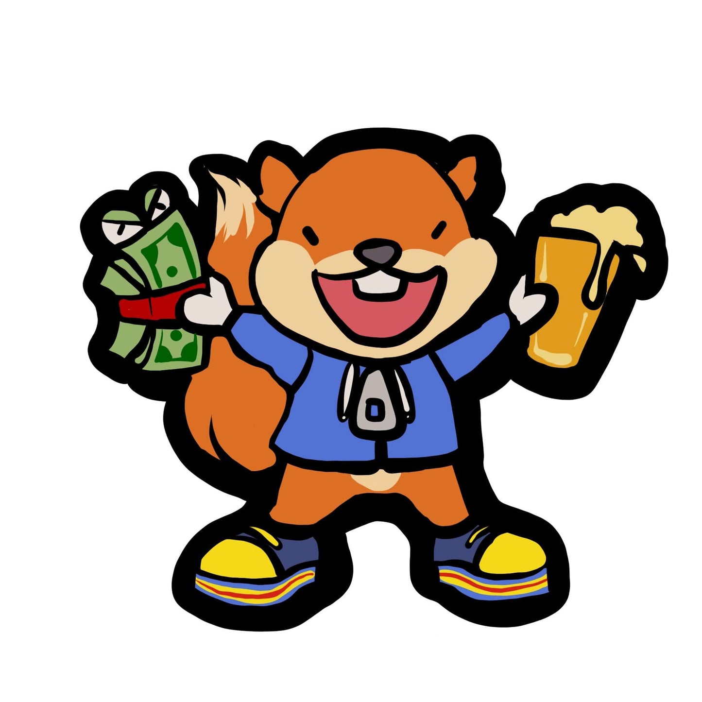 Conker Sticker