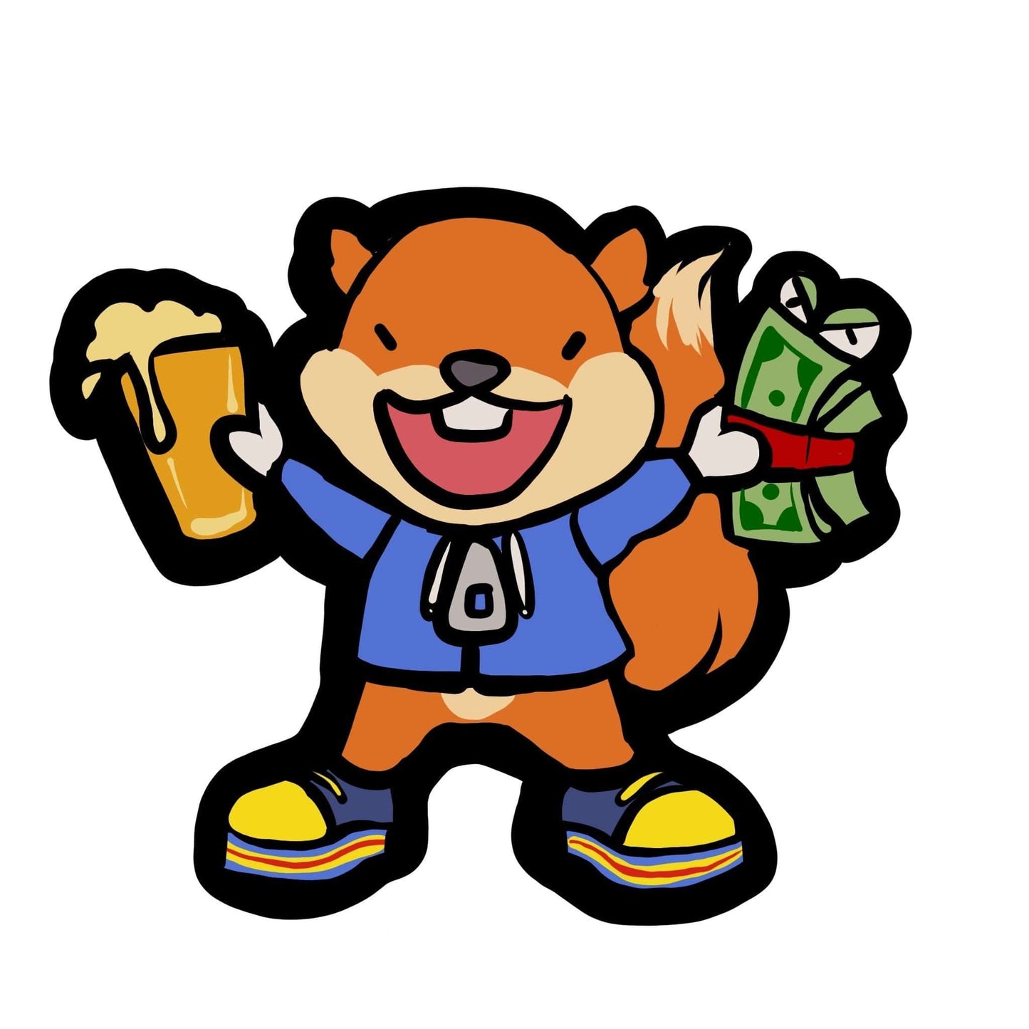 Conker Sticker