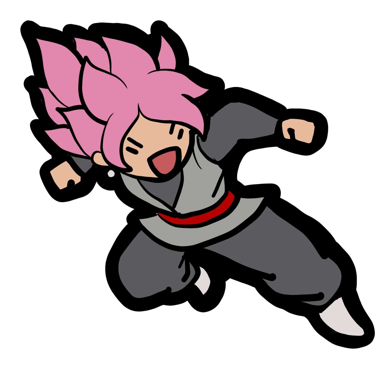 Goku Black Rose Sticker