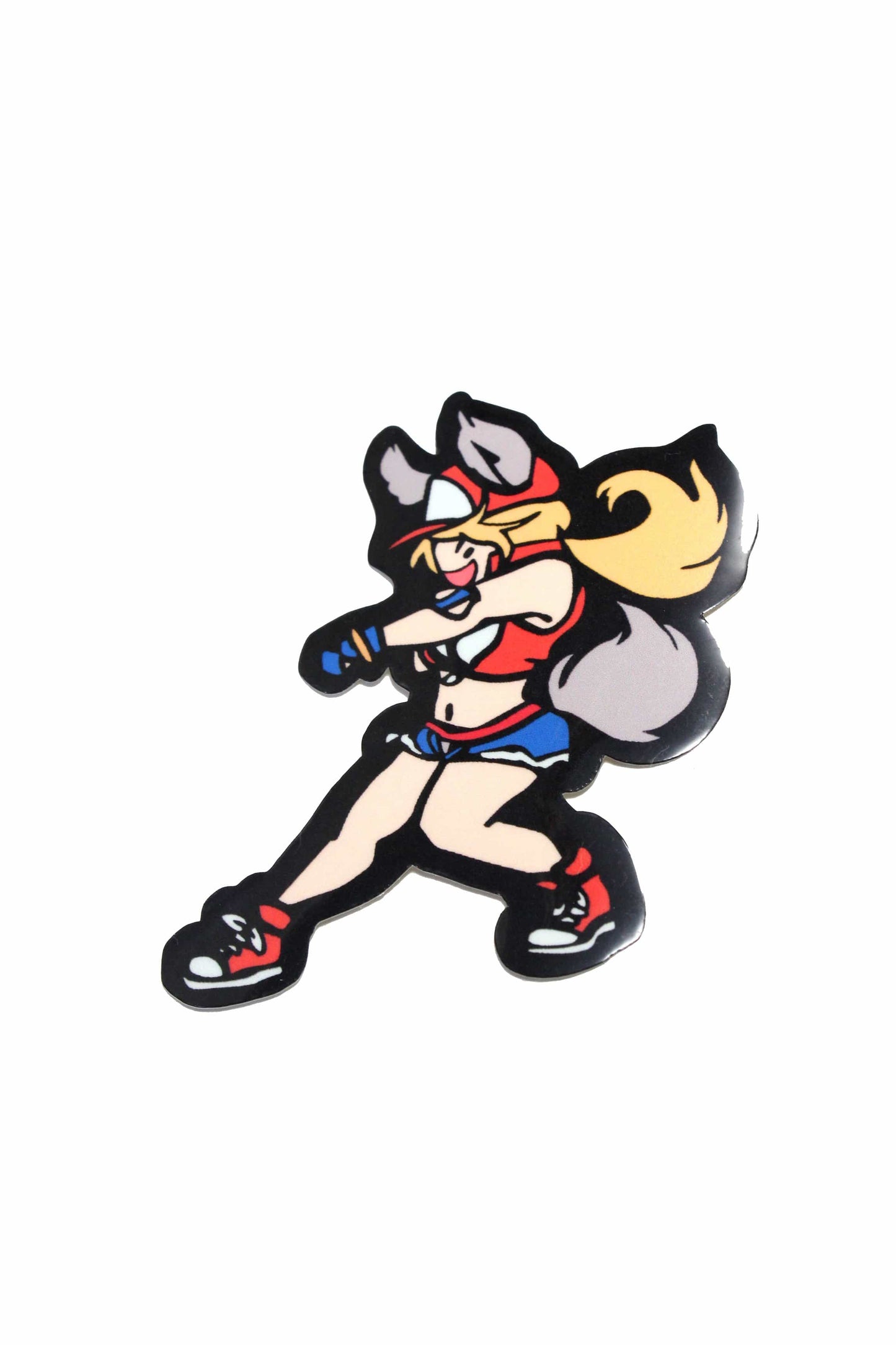 Terry 1-3 Busty Wolf Sticker