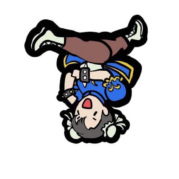 Chun-li 2 Sticker
