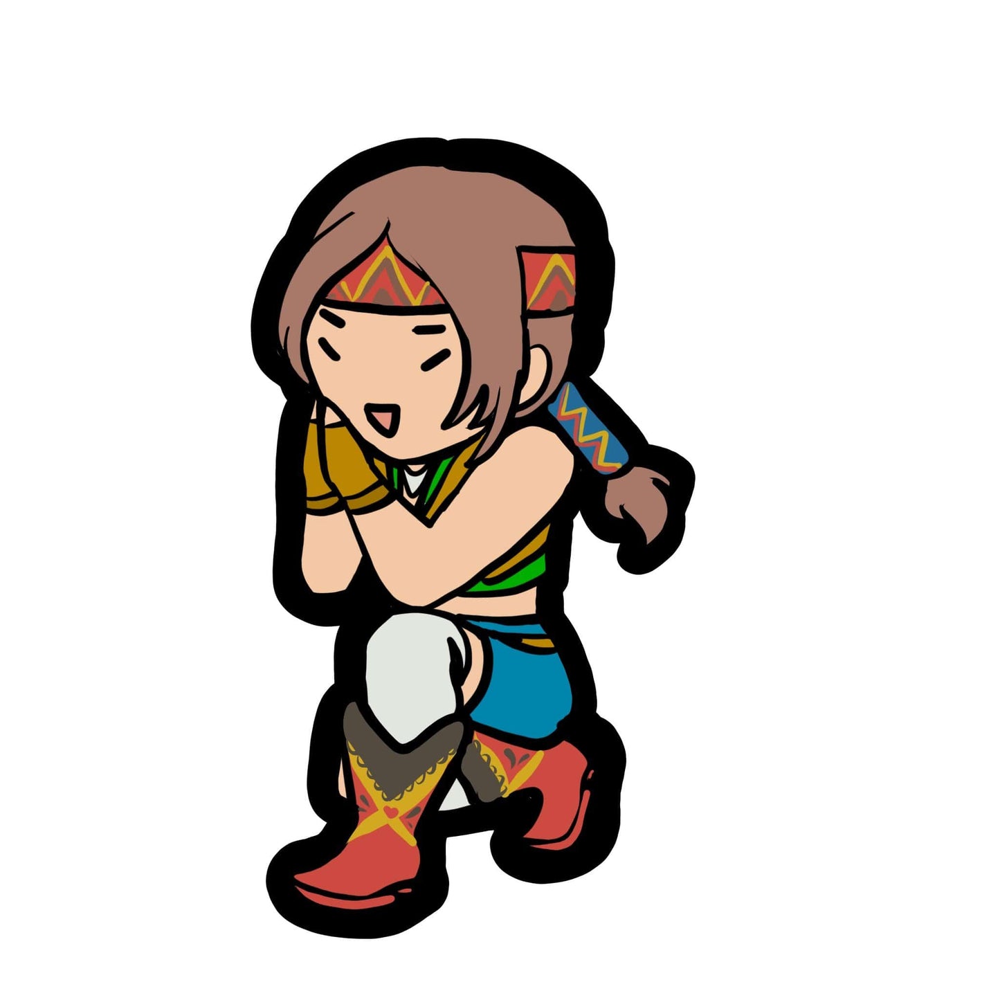 Julia 3 Sticker