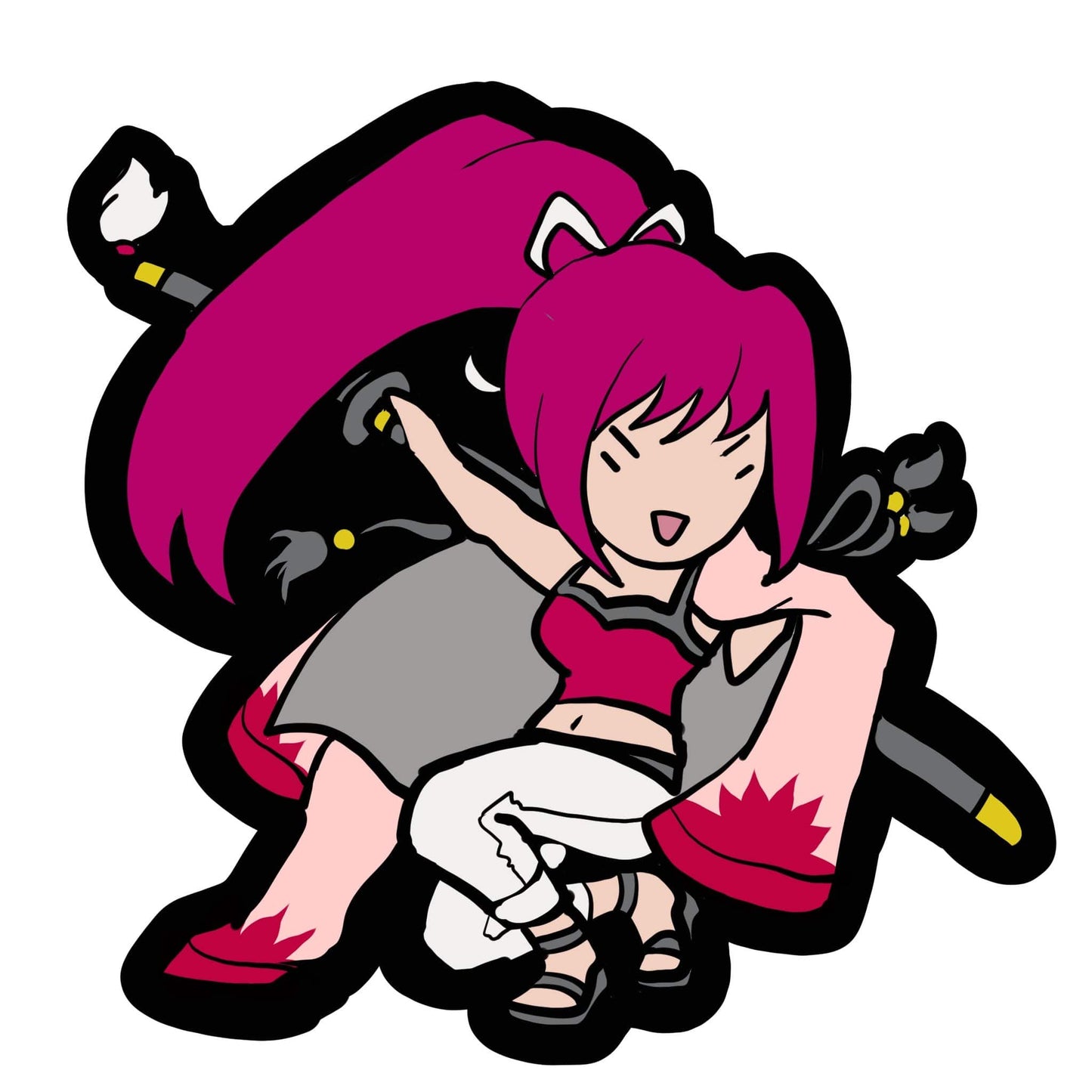 Yuzuriha Keychain