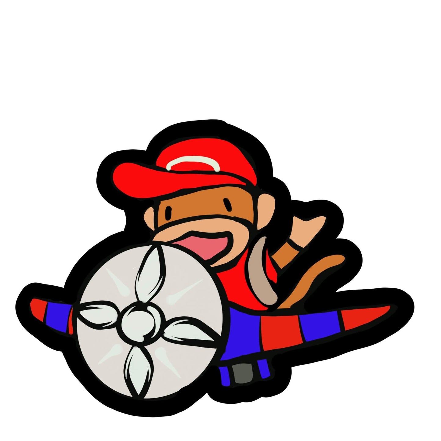 Diddy Kong Sticker
