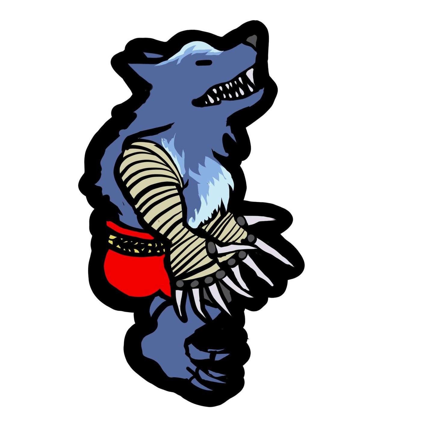 Sabrewulf 2 Sticker