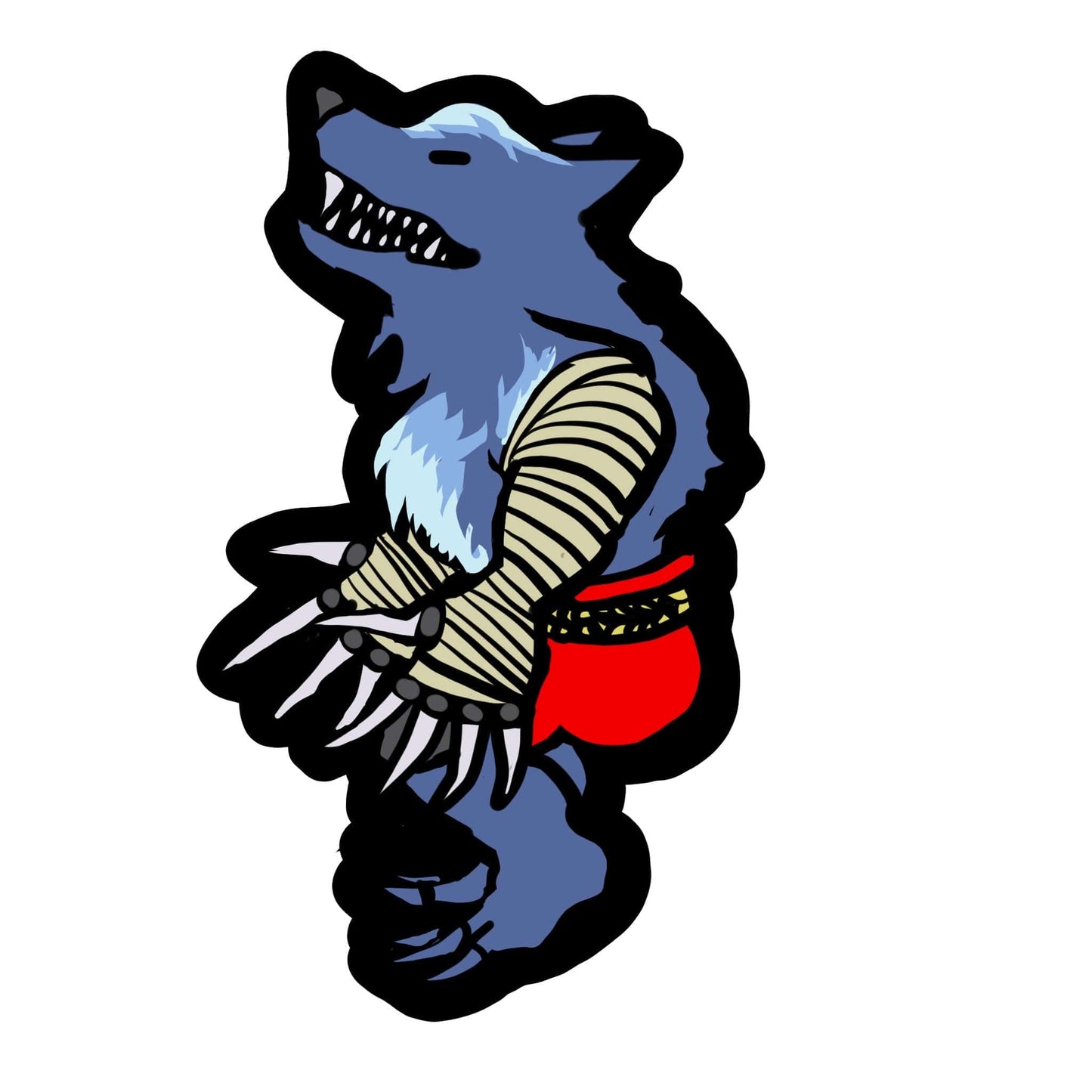 Sabrewulf 2 Sticker