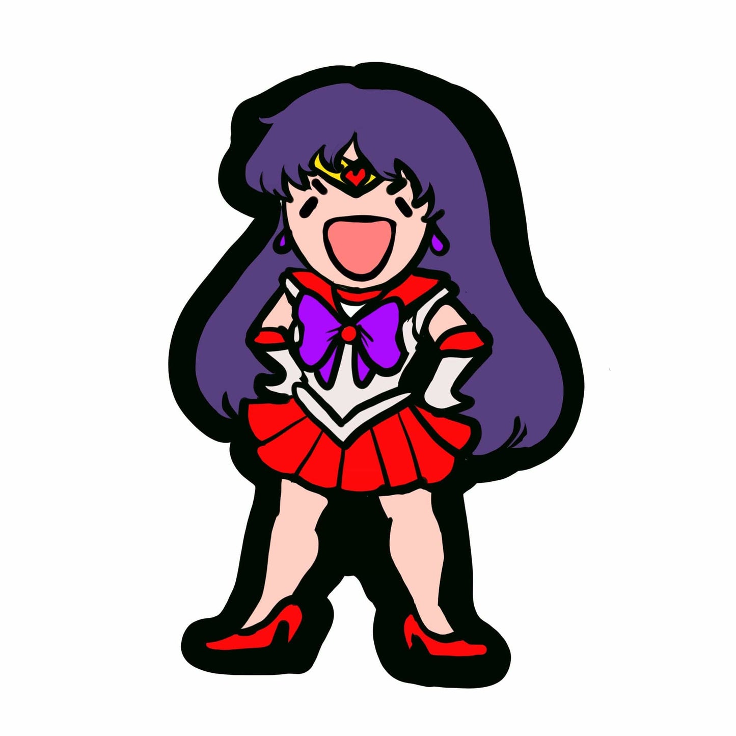 Mars Sticker