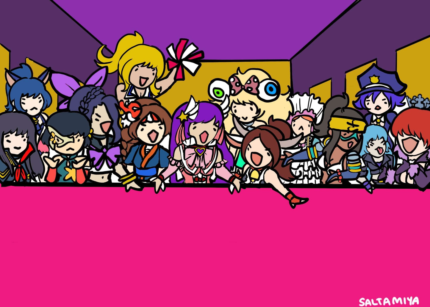 Last Heroine Supper Print