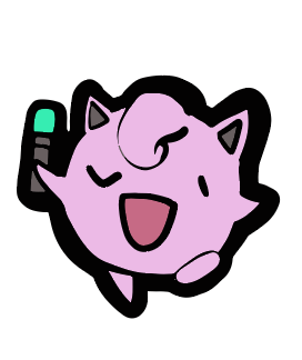 Jigglypuff Happy Sticker
