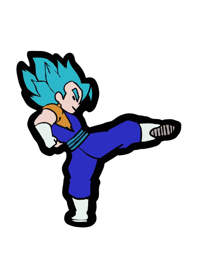 Vegito 1-1 Sticker