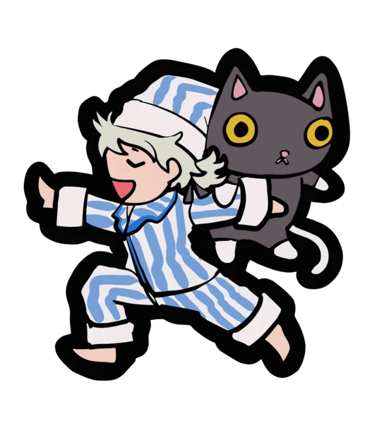 Meitenkun XIV Pajamas Sticker