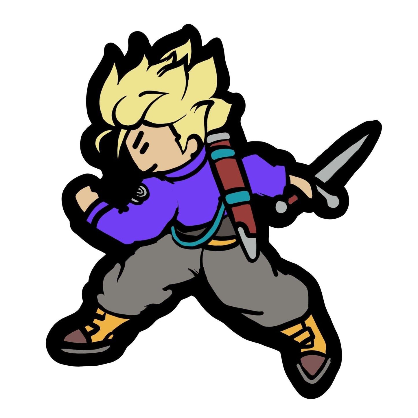 Future Trunks Sticker