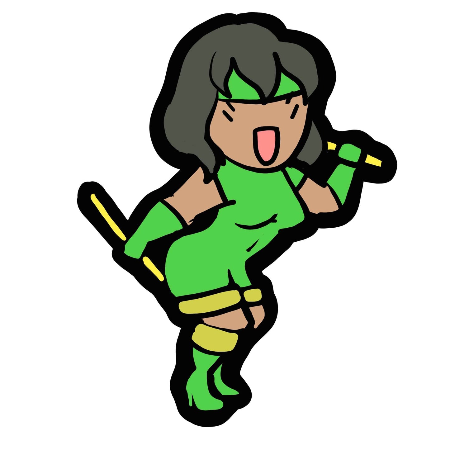 Orchid 1 Sticker