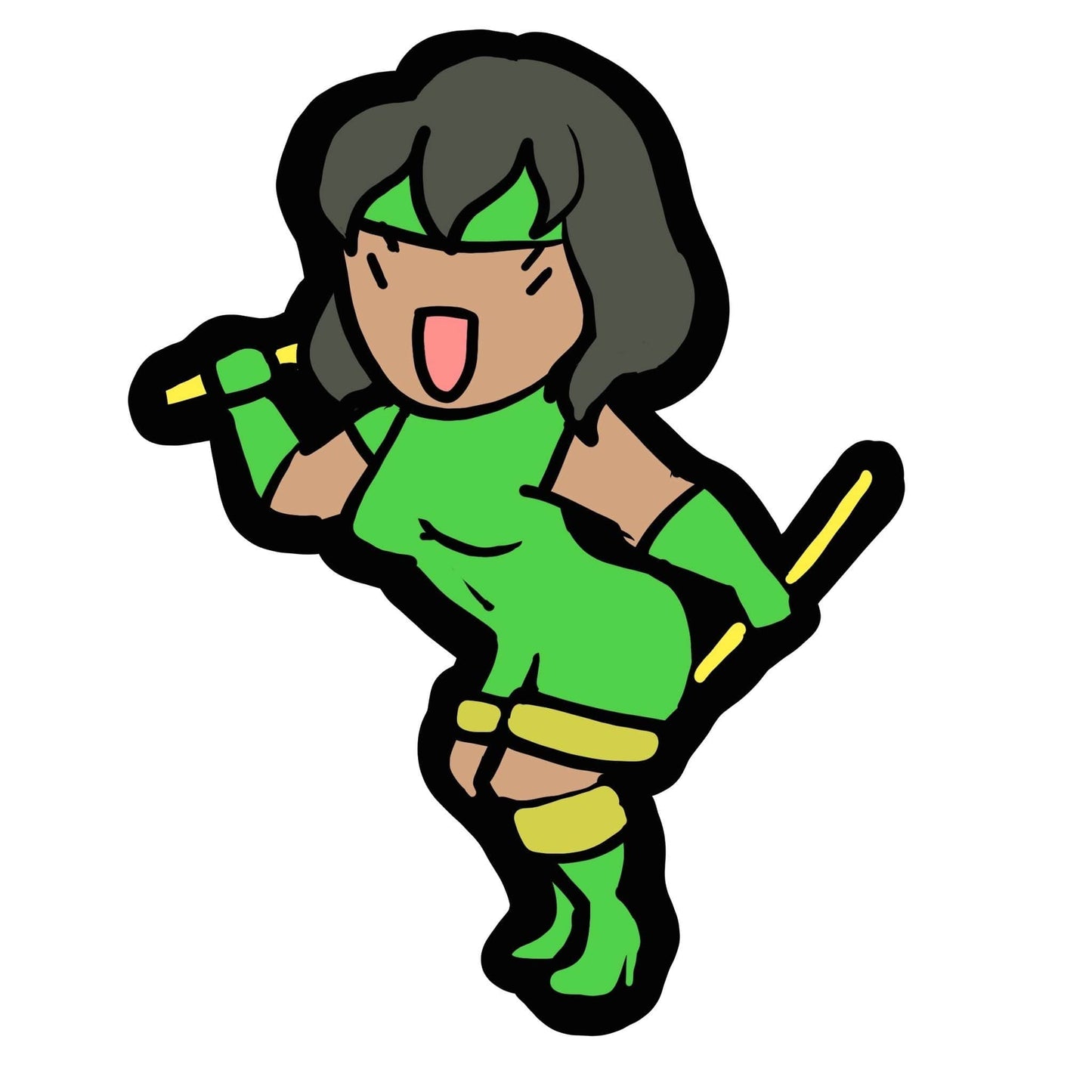 Orchid 1 Sticker