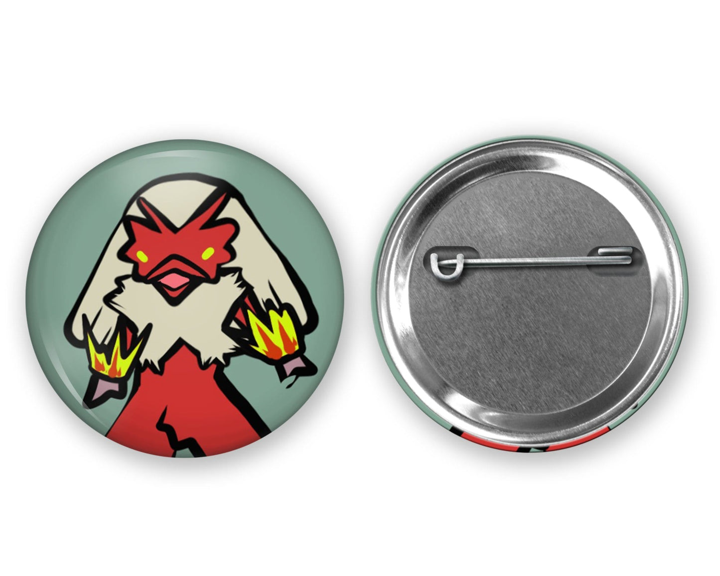 Blaziken Button