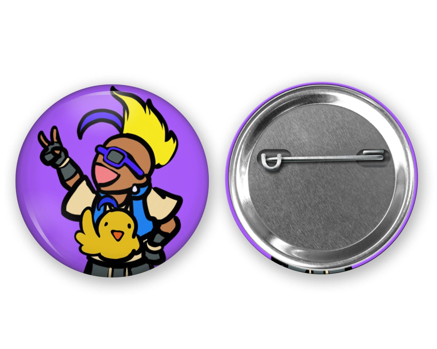 Duck King Button
