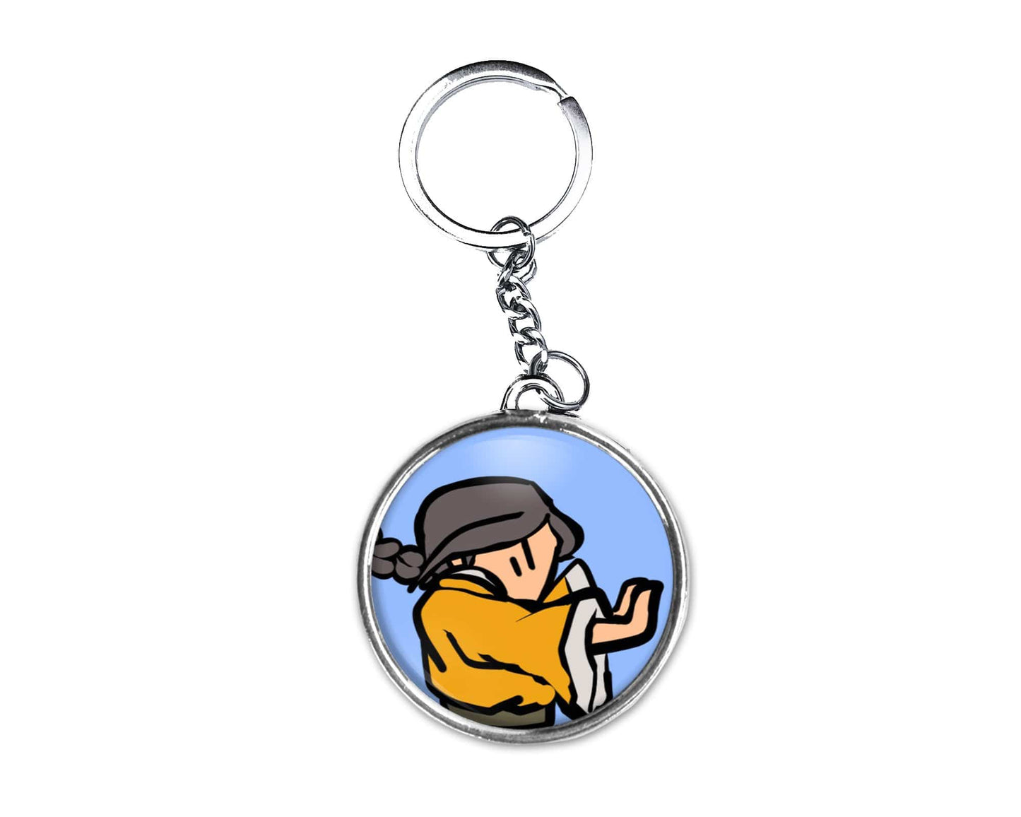 Gato 1 Button Keychain