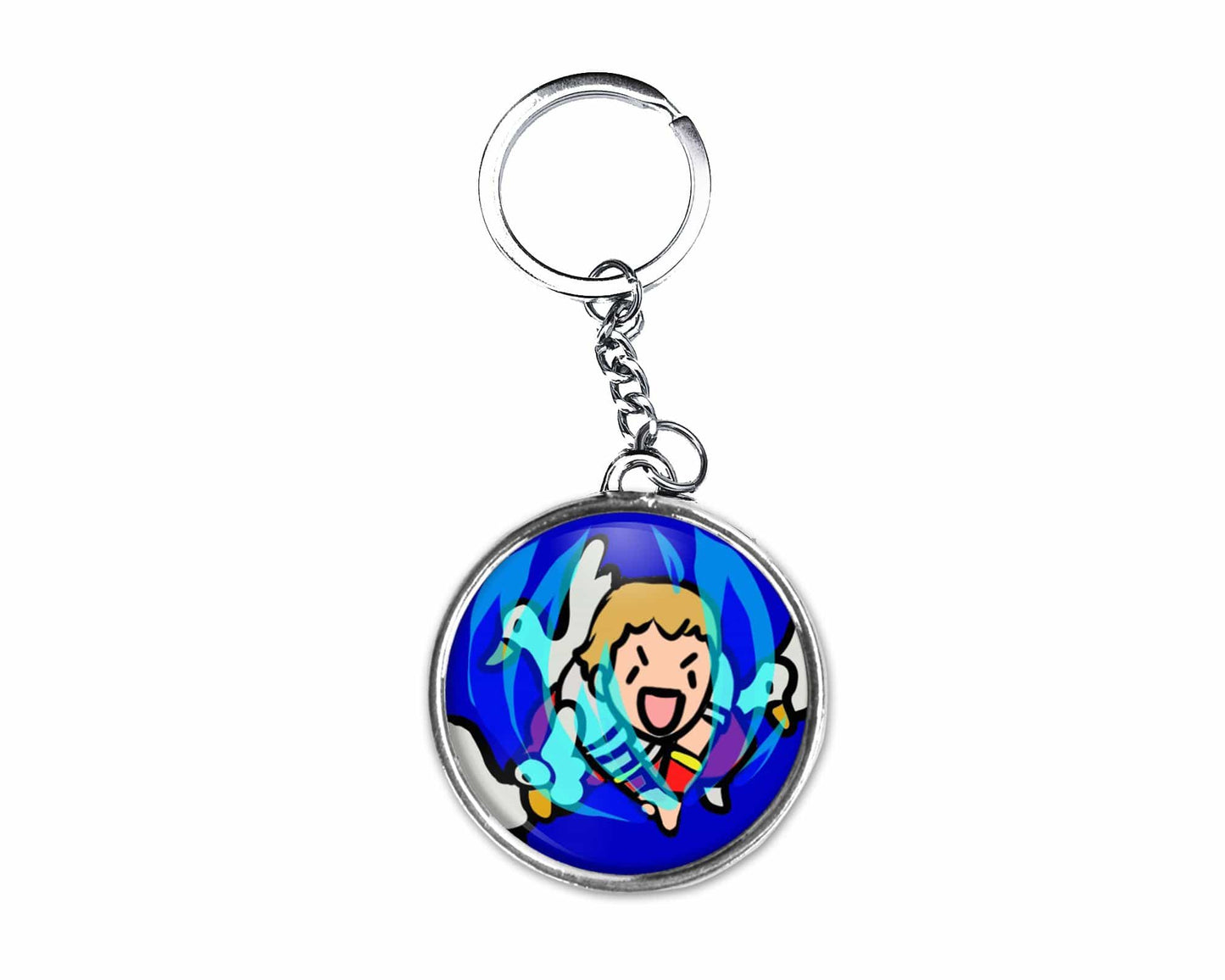 Geese Geese Button Keychain