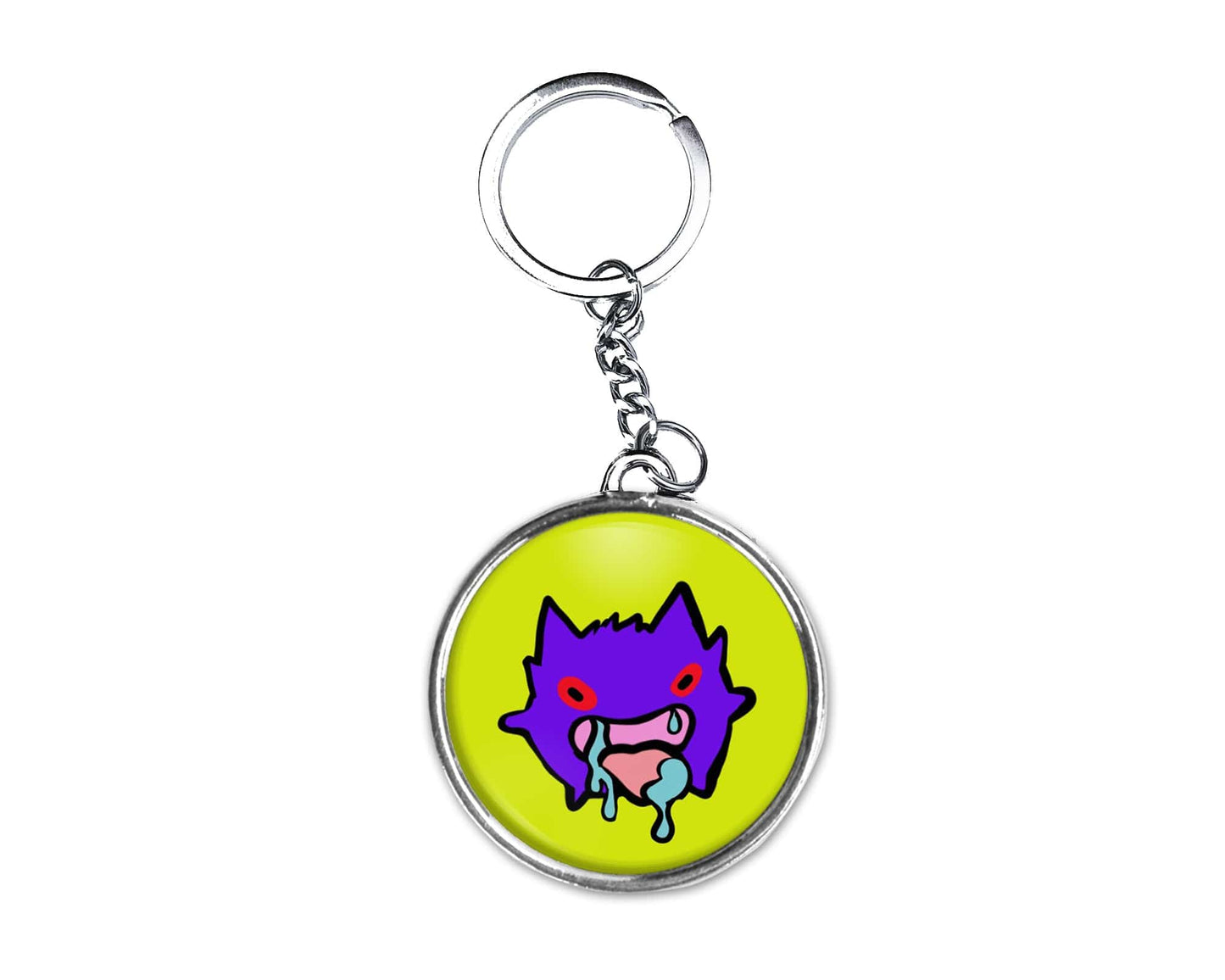 Gengar Button Keychain