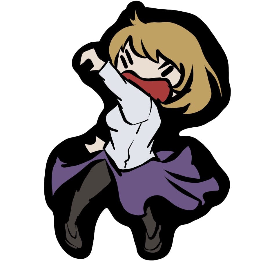 Red Arcueid Sticker