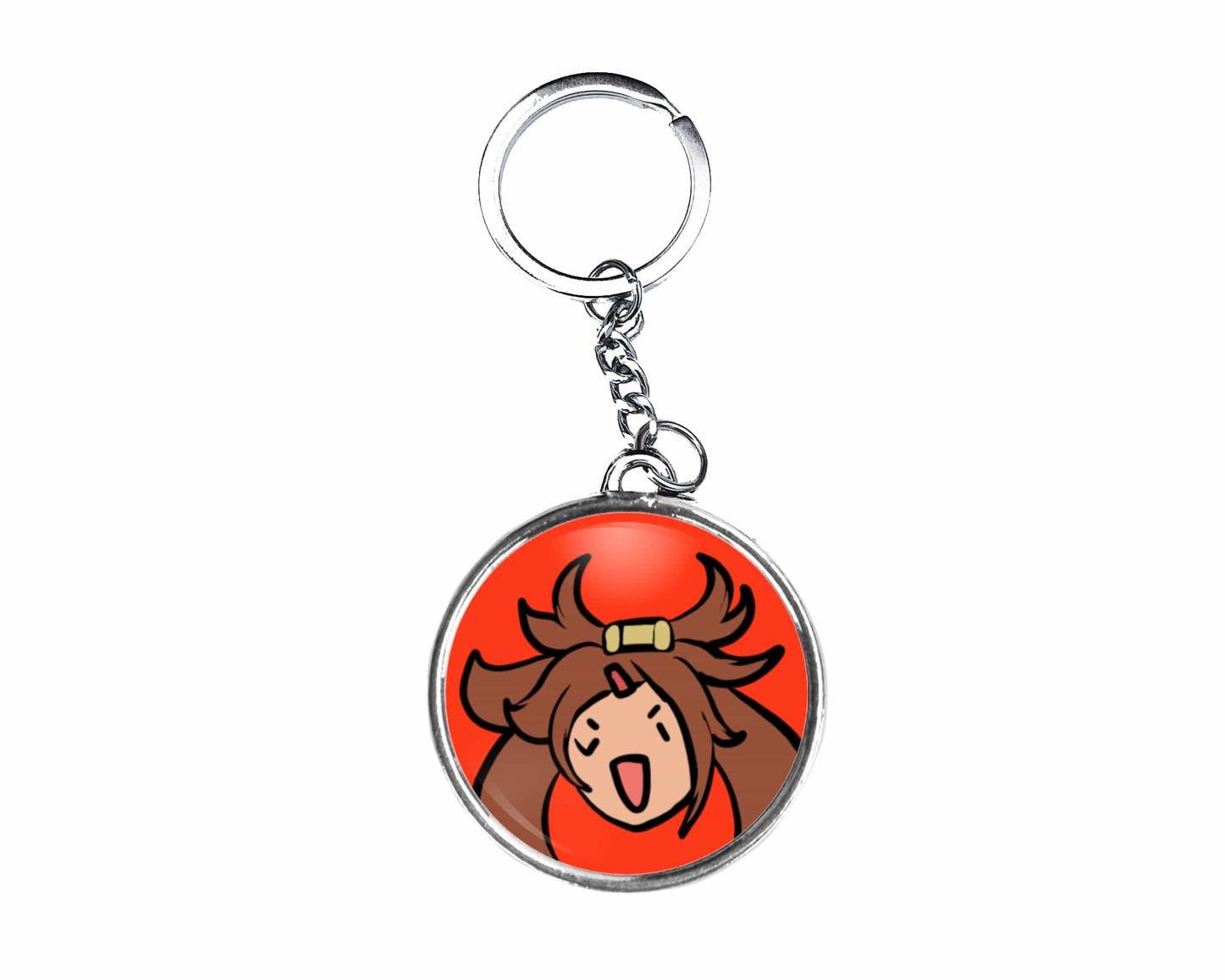Jam Button Keychain