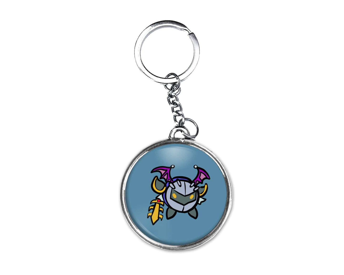 Metaknight Button Keychain