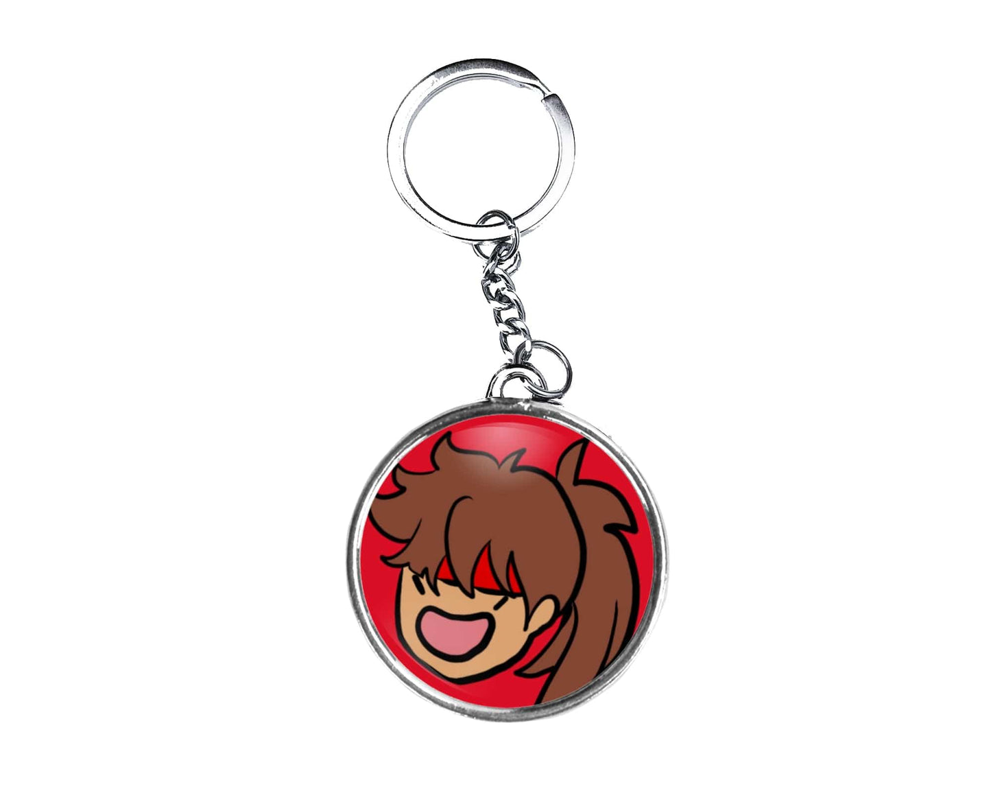 Sol Button Keychain