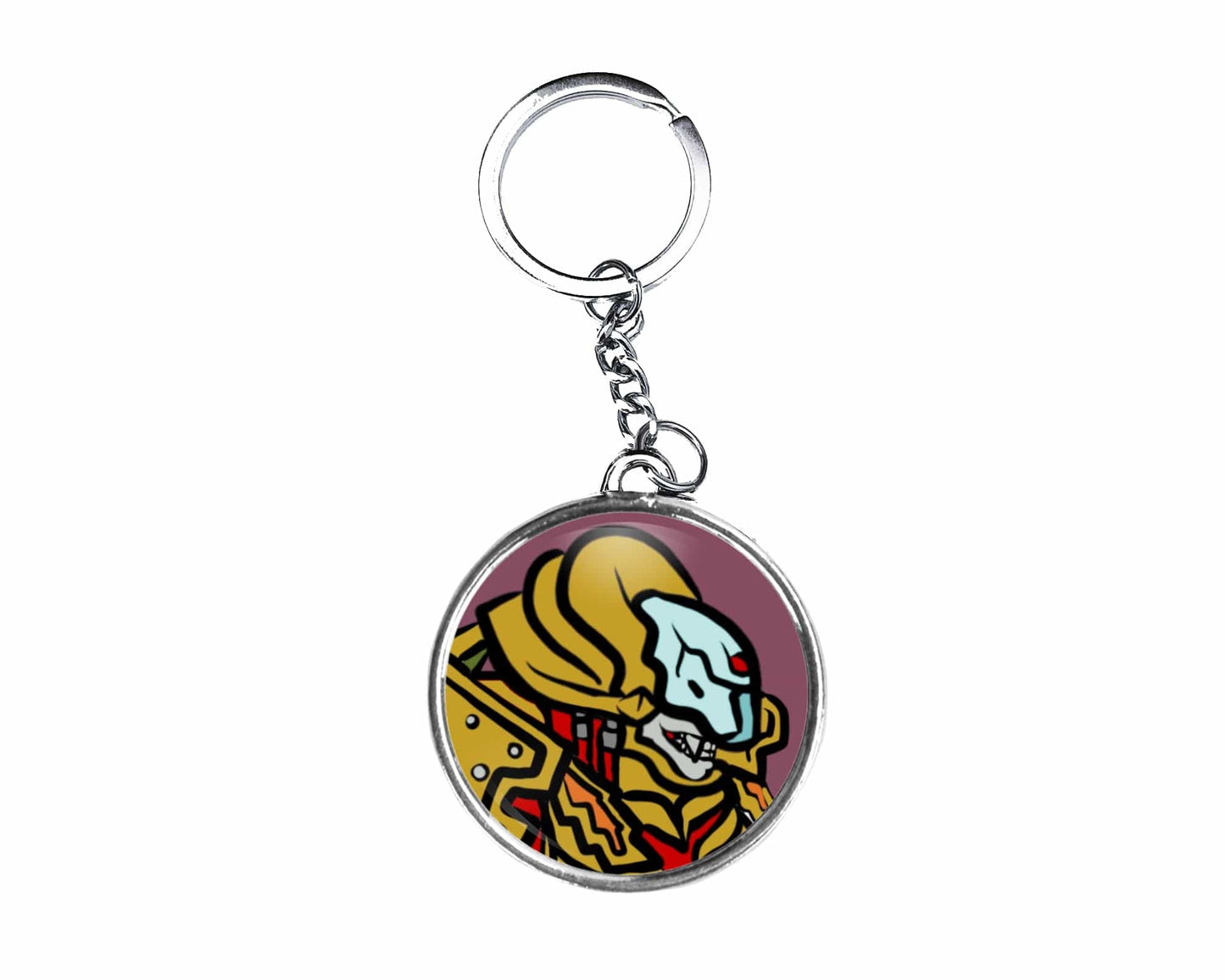Yoshimitsu T5 Button Keychain