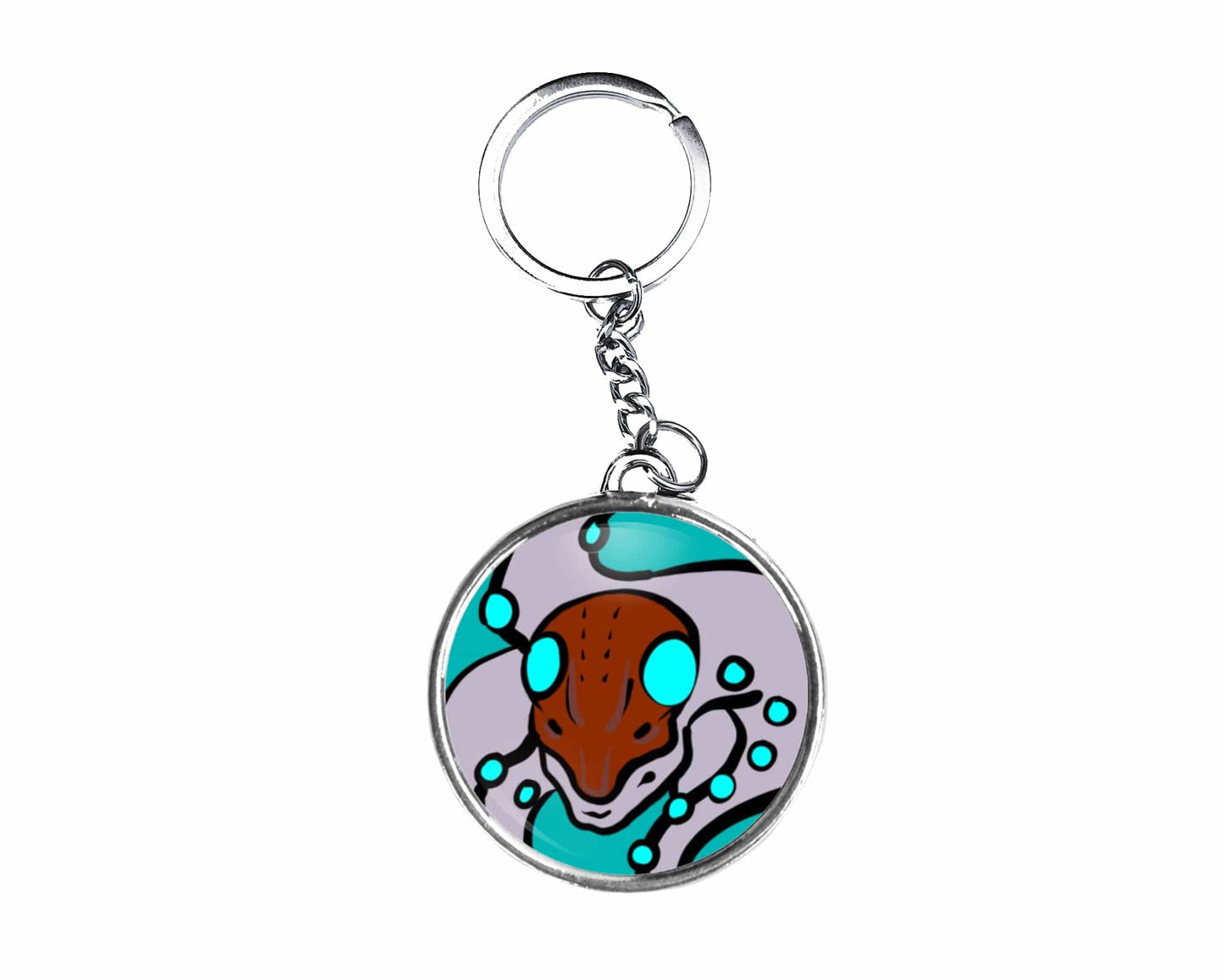 Yoshimitsu T7 Button Keychain