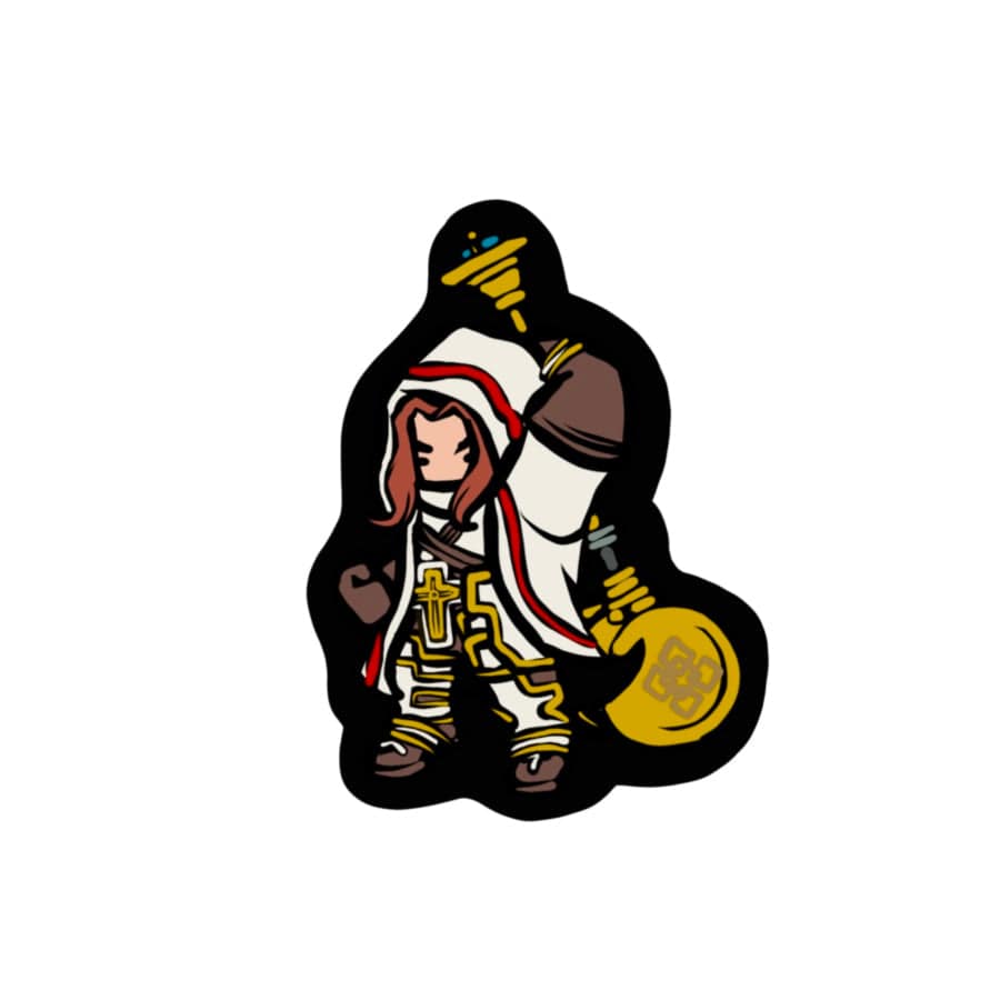 Crusader Sticker