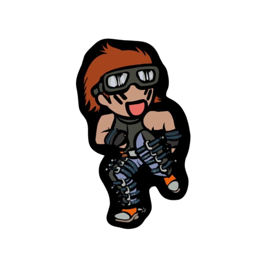Hwoarang 5 Sticker