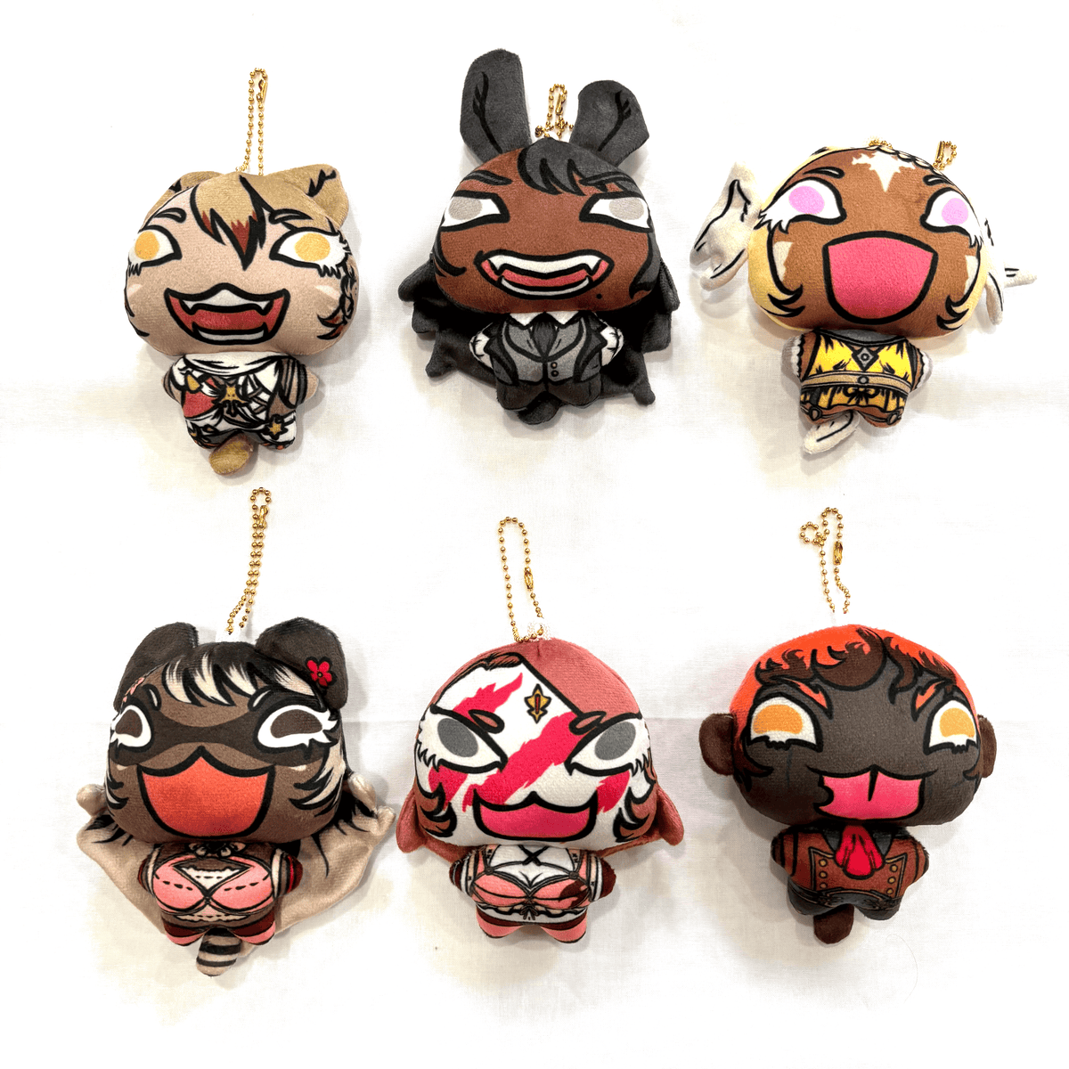 *Custom Character 4 in. / 10 cm Plush Keychain