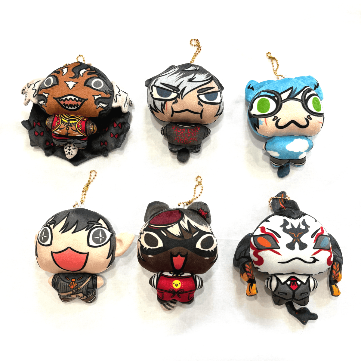 *Custom Character 4 in. / 10 cm Plush Keychain