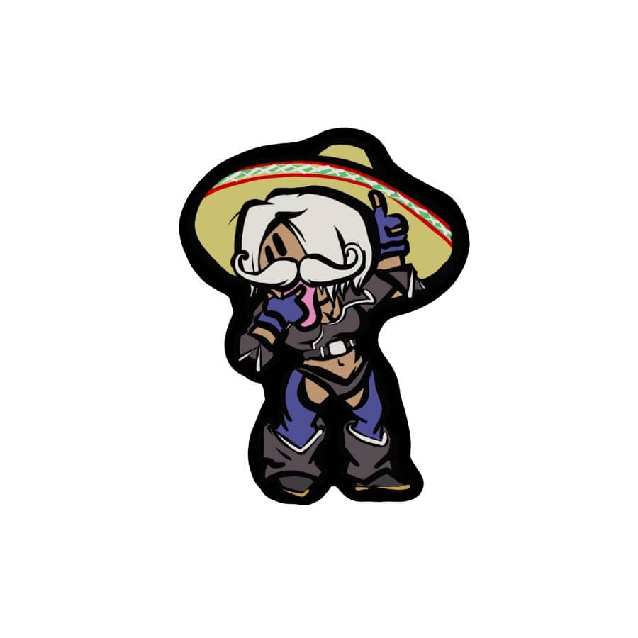Viva Mexico Angel 2002 Sticker