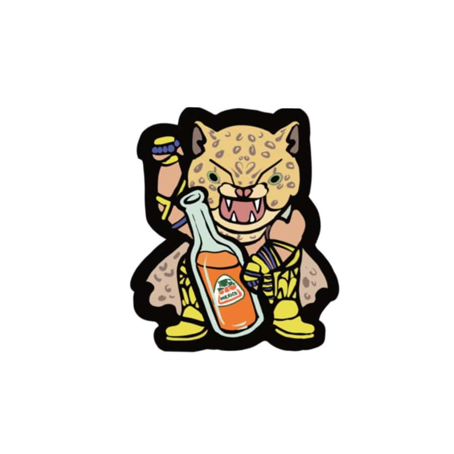 Viva Mexico King 7 Sticker
