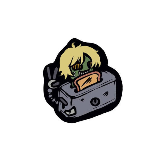 Robo-Ky Toaster Sticker