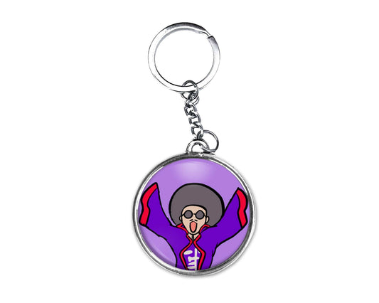 FANG Button Keychain