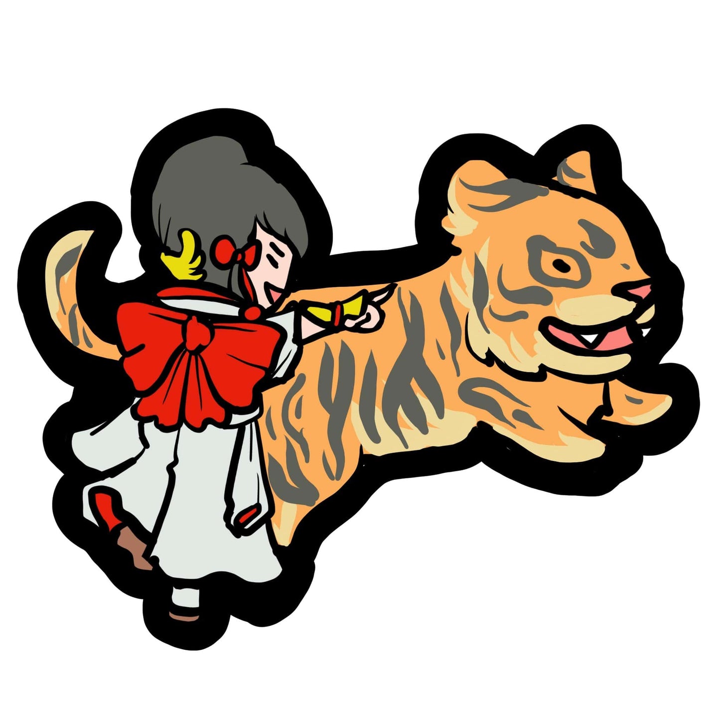 Kazumi Tiger Sticker
