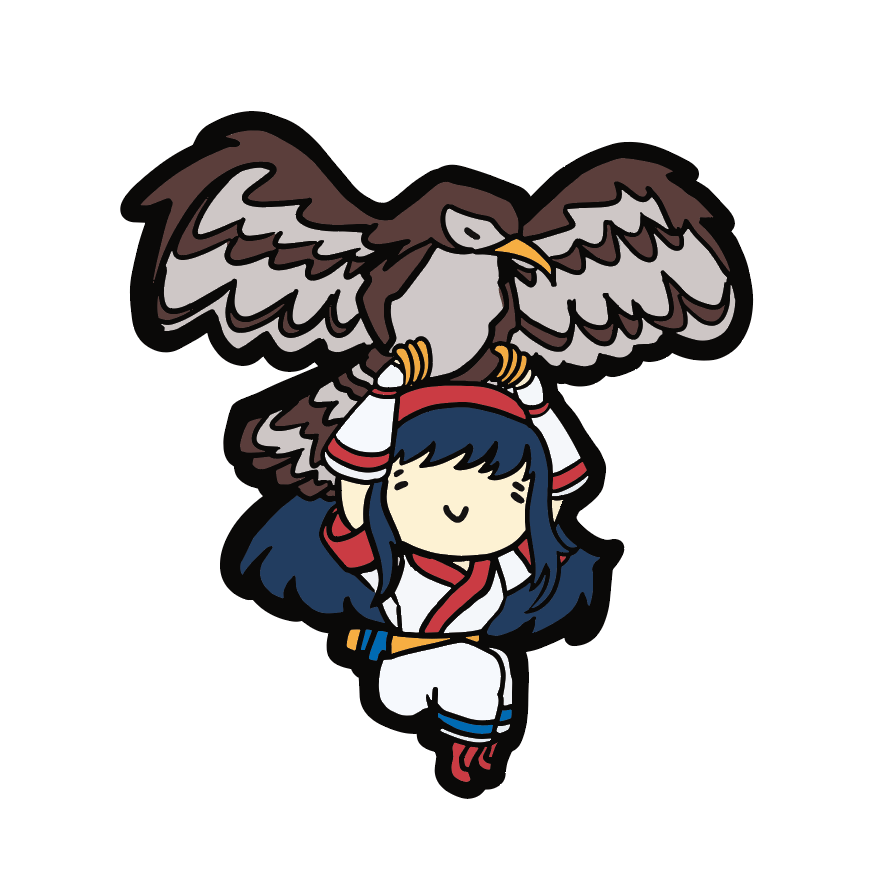 Nakoruru XIV Sticker