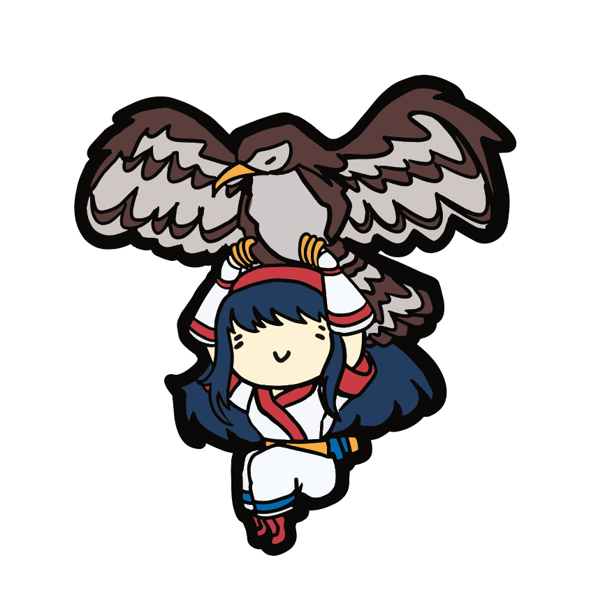 Nakoruru XIV Sticker